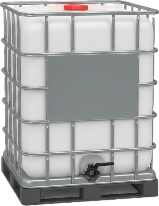 Tanquetas IBC de 1000 litros para transporte de líquidos industriales y químicos